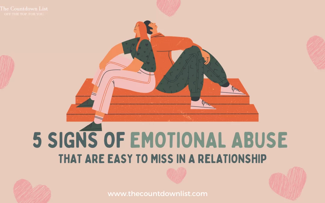 signs of emotional abuse